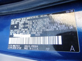 2006 TOYOTA TUNDRA CREW CAB SR5 BLUE 4.7 AT 4WD Z20203